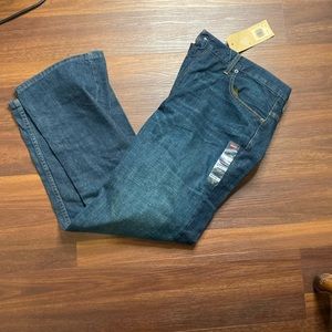 Levi’s MEN'S, 40x30, blue denium loose straight jeans, NWT